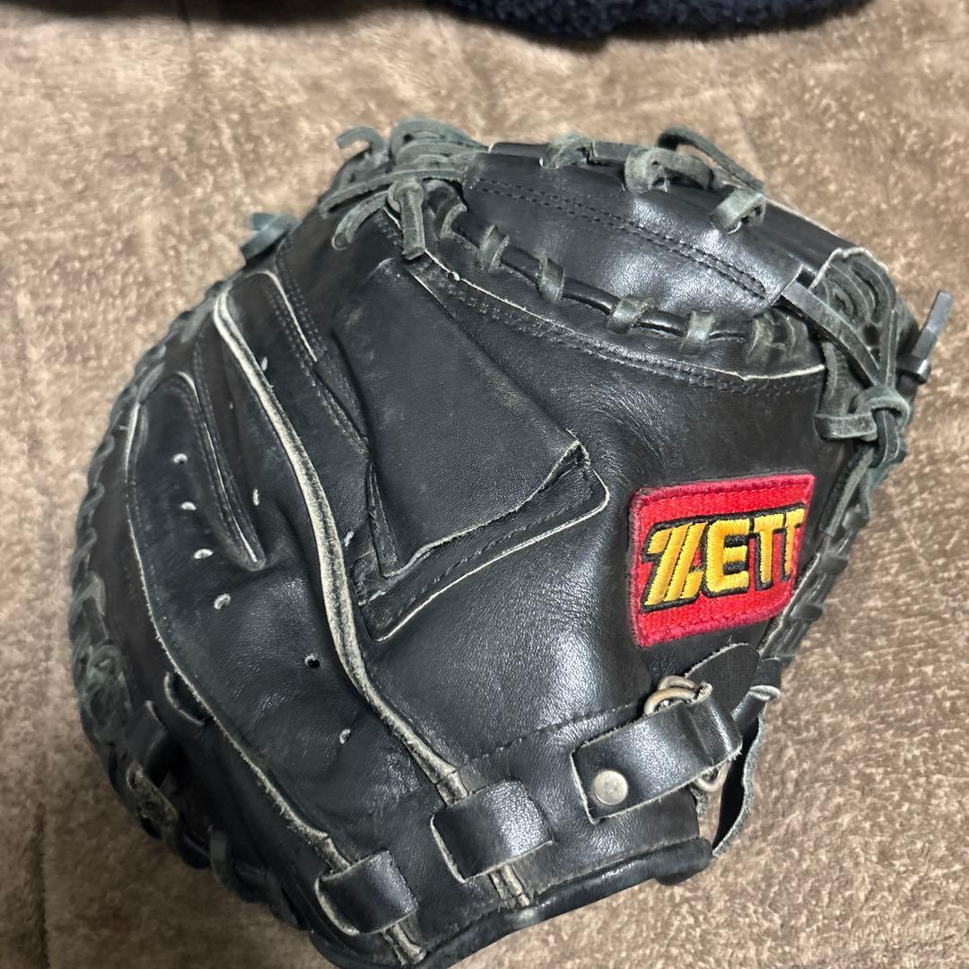 Used Extremely Rare Item Z Softball Gloves Professional Player Black