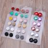 Exquisite Muslim Lapel Pin Multifunction Brooches 12x/Set Hijab Pins Safety Pin Strong Magnet Buckle Collar Clip Jewelry