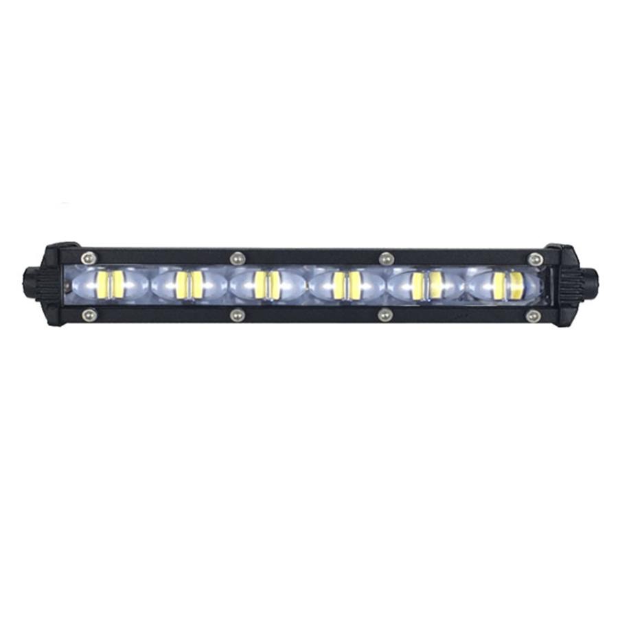8''60W Aluminum 6D Spot Beam Slim LED Work Light Bar Single Row Car SUV Off Road Lamps New