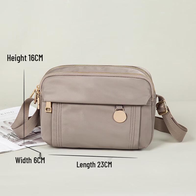 Lishen Lightweight Splash-Proof Nylon Commuter Bag