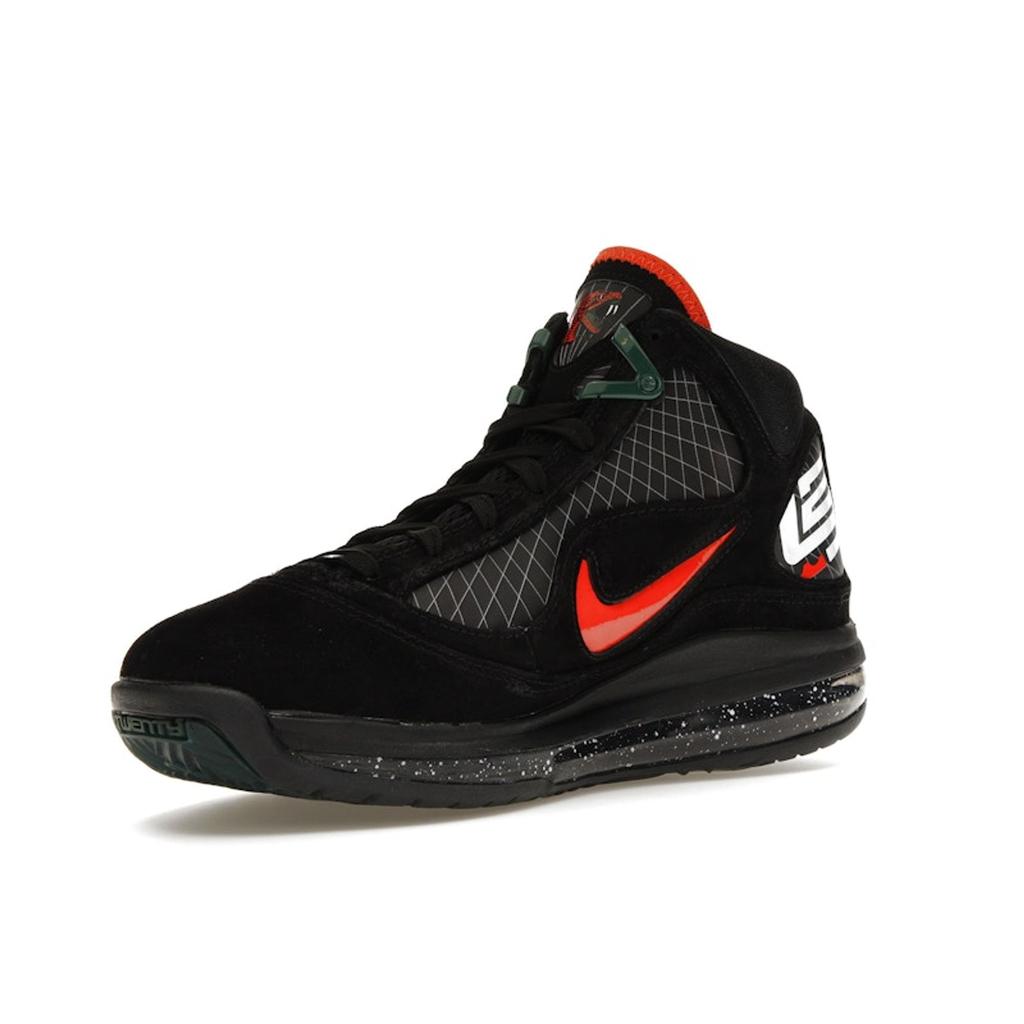 Florida A&M University X Nike LeBron 7 Retro Rattlers Men Sneakers Black Team-Orange Gorge-Green DX8554-001