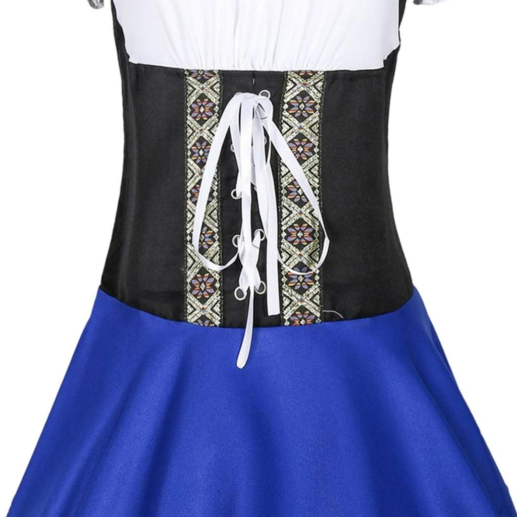 Costume German Girl Fancy Dress Maid Uniform