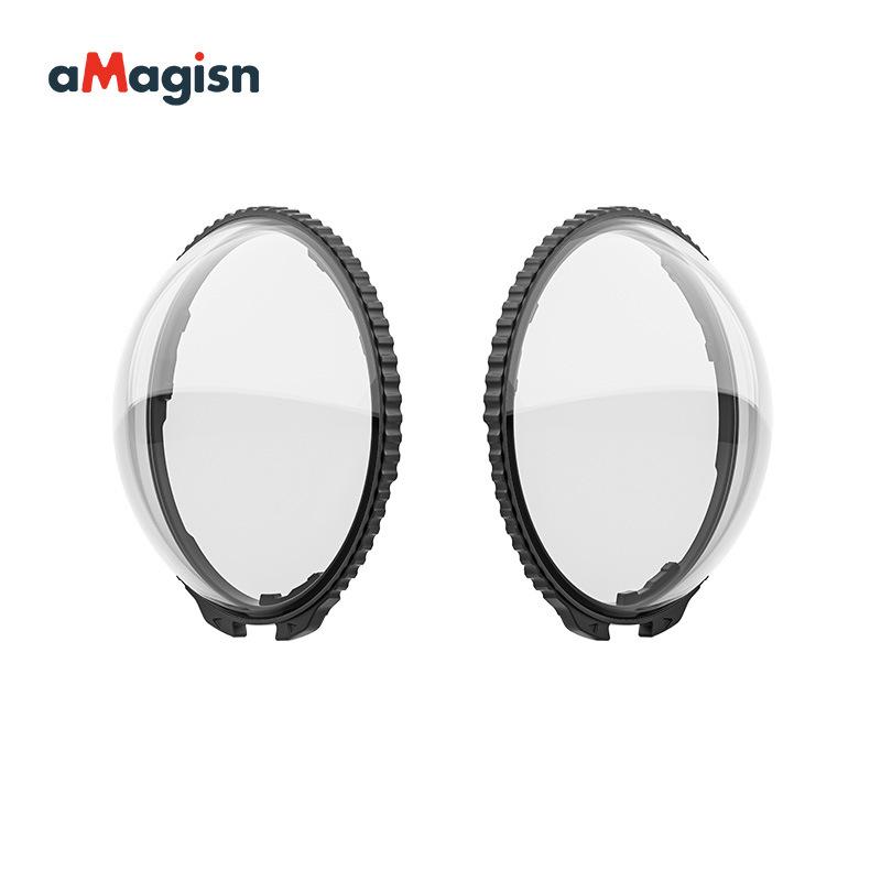 aMagisn Glass Lens Guards for Insta360 X5 ,Premium & Standard Lens With sensors Camera Protection Accessories for Insta360 X5
