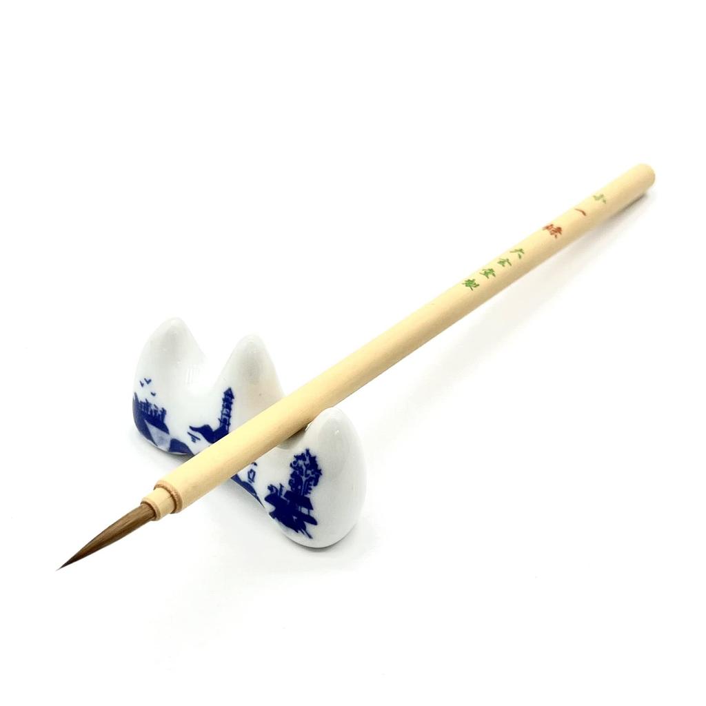 Daigendo Calligraphy Fine Kana Brush To Create Detailed Menso Weasel General Calligraphy Supplies Brush, Brush, "Ichijo Small" [Easy Thin, Lines]