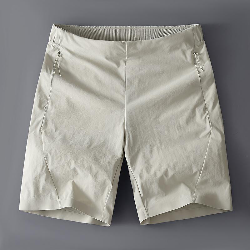 Summer Casual Men's Loose Straight Leg Five Quarter Pants Sports Shorts
