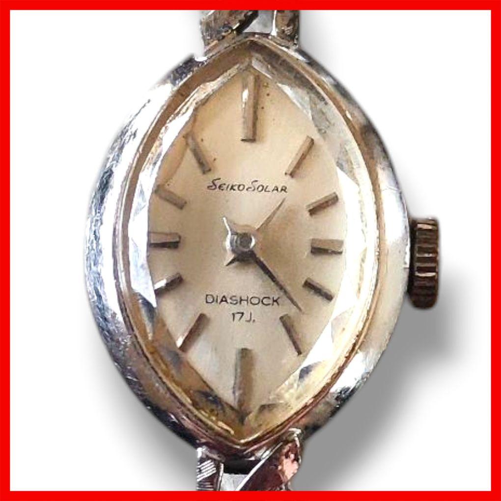 

[USED] SEIKO Diashock Hand-wound Antique Wristwatch