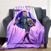 Star Player Kylian Mbappé Blanket Ultra-Soft Perfect for Office Chair Livingroom Chair Four Seasons Multipurpose Modern