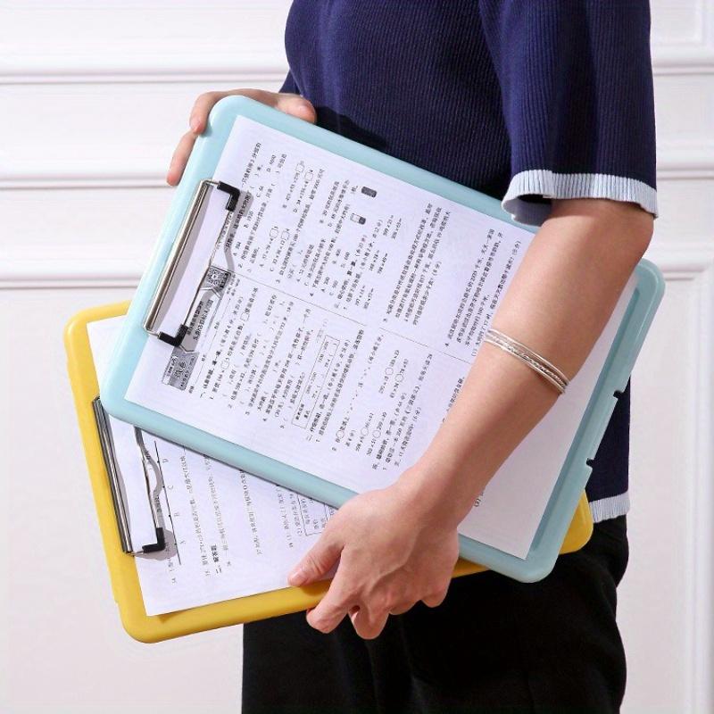 A4 Plastic Folder Organizer,Multifunctional Writing Pad for Exam Document,Music Score,Office,Ideal for Student and Professional.