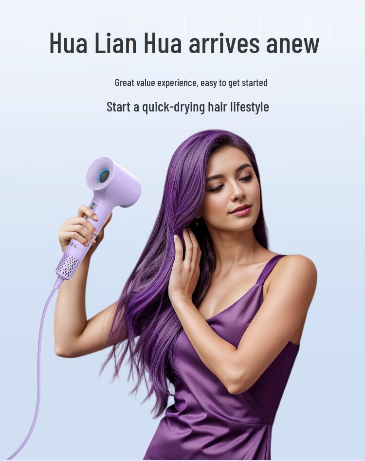 Low Noise Negative Ion Japan Hair Dryer - Three-Speed Household Model