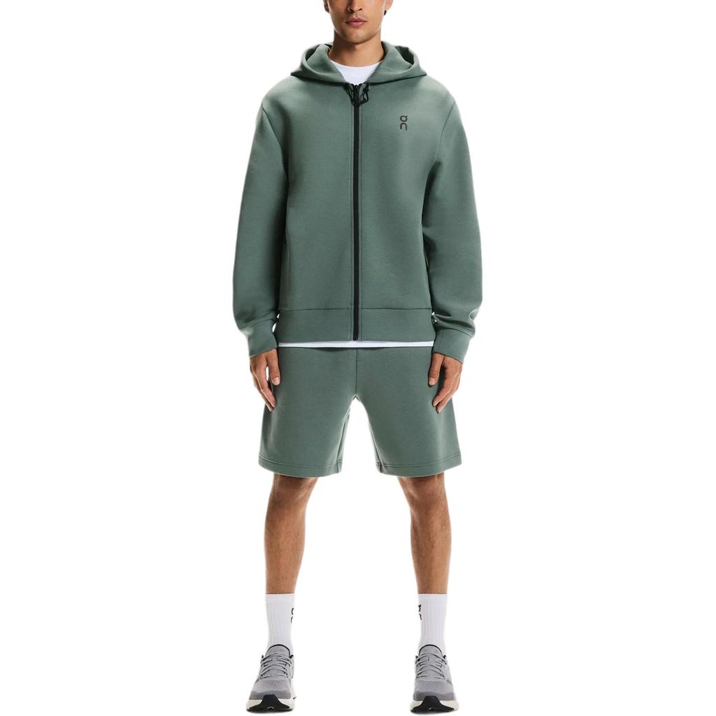 On Focus Tech Knitted Solid Color Lace-Up Five-Point Sports Shorts Men shorts 1MF30330153