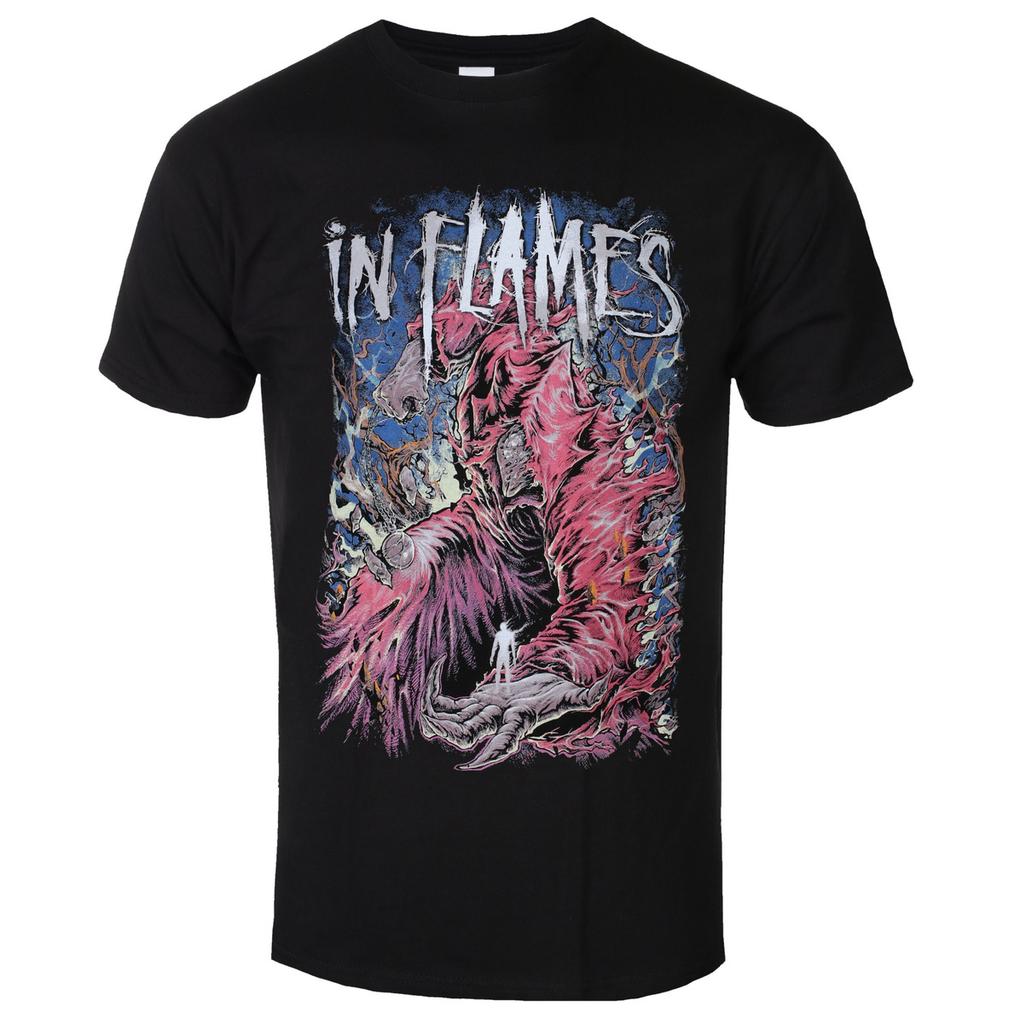 New Summer in Flames Graphic Cotton Tshirt Unisex Summer Short Sleeve Fashion Brand Tee Luxury Casual Vintage Tees