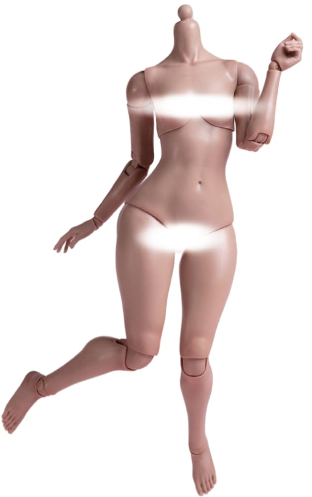 HiPlay worldbox 1/6 Scale Female Body, Super Articulated Figure Doll (Thigh Body Type, AT202 (Tan Skin)) (Tan Skin)