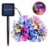 Solar String Lights 5M 7M 12M 22M Cherry Blossoms Garden Lights LED String Light Outdoor Fairy Lights Street Flower Garland