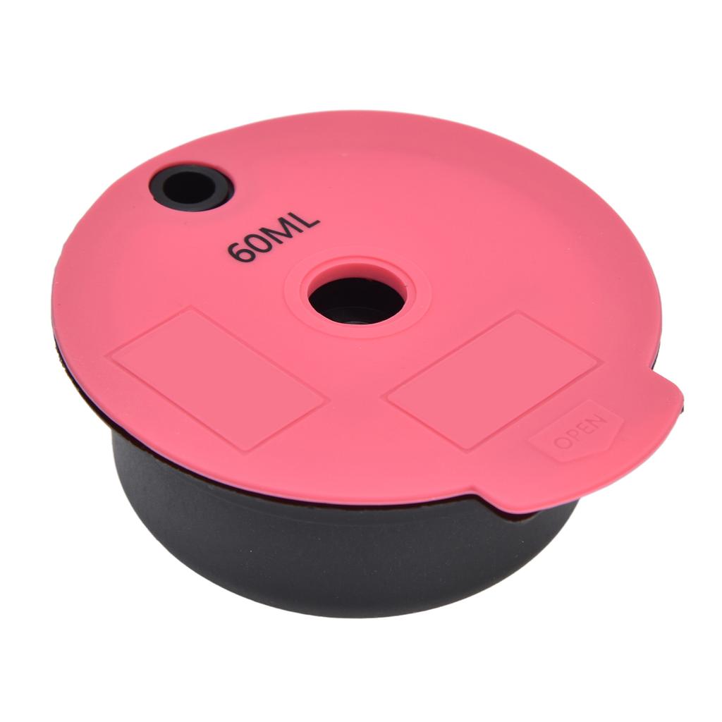 Opakovaně použitelný kelímek na kávovou kapsli Plnitelný kelímek na kapsle Růžový filtr kapsle pro TYP CTPM1260ml