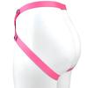 Wearable Adjustable Elastic Strap Support Belt for Chastity Device Penis Cage Holder Buttons Tightness Accessories