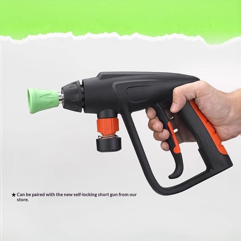 High Pressure Car Washer Nozzle Tips Quick Connect Stainless Steel Sector Sprayer for Auto Detailing Yard Cleaning Use