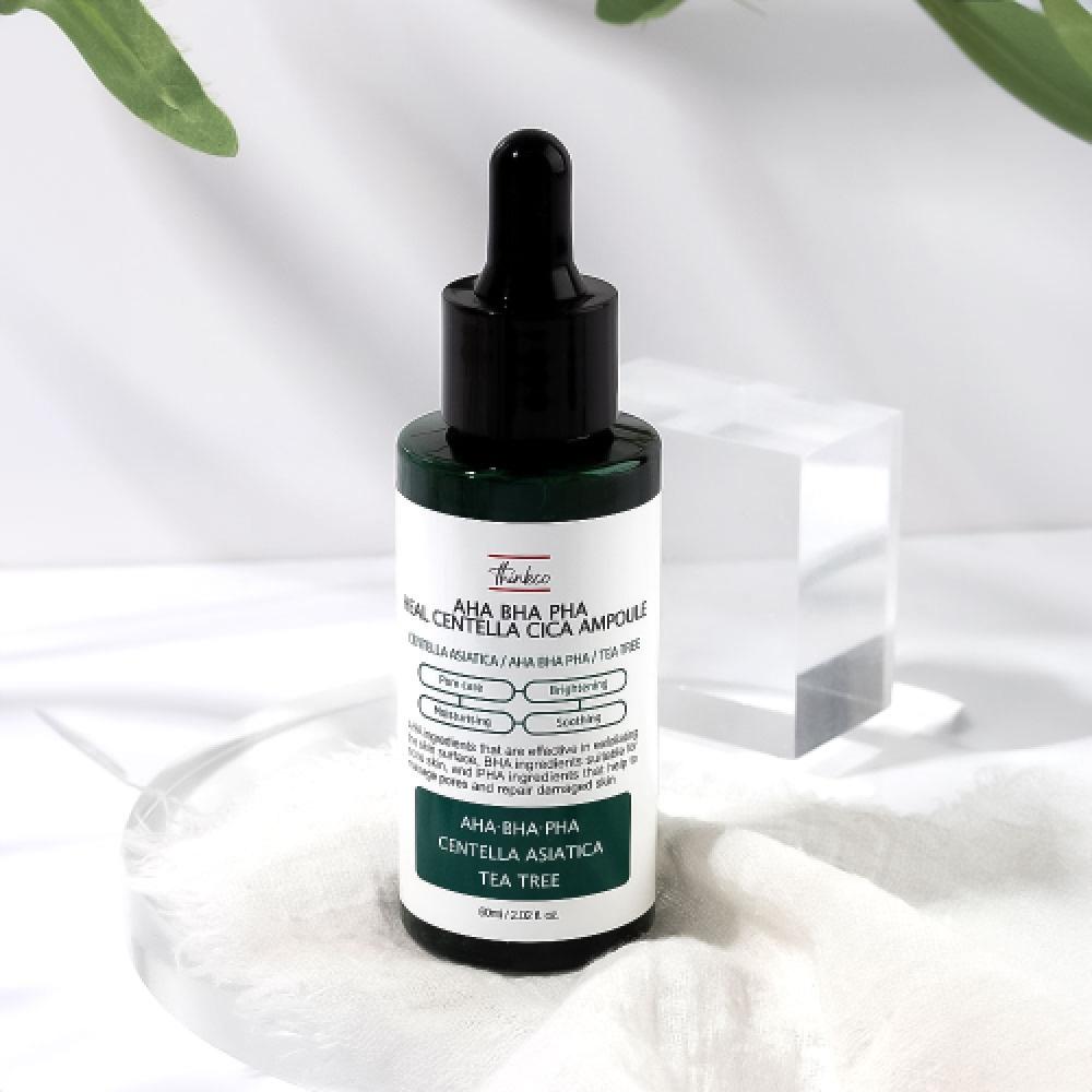 Thinkco Ahabaha Paha Heel Centella Cica Ampoule 60ml