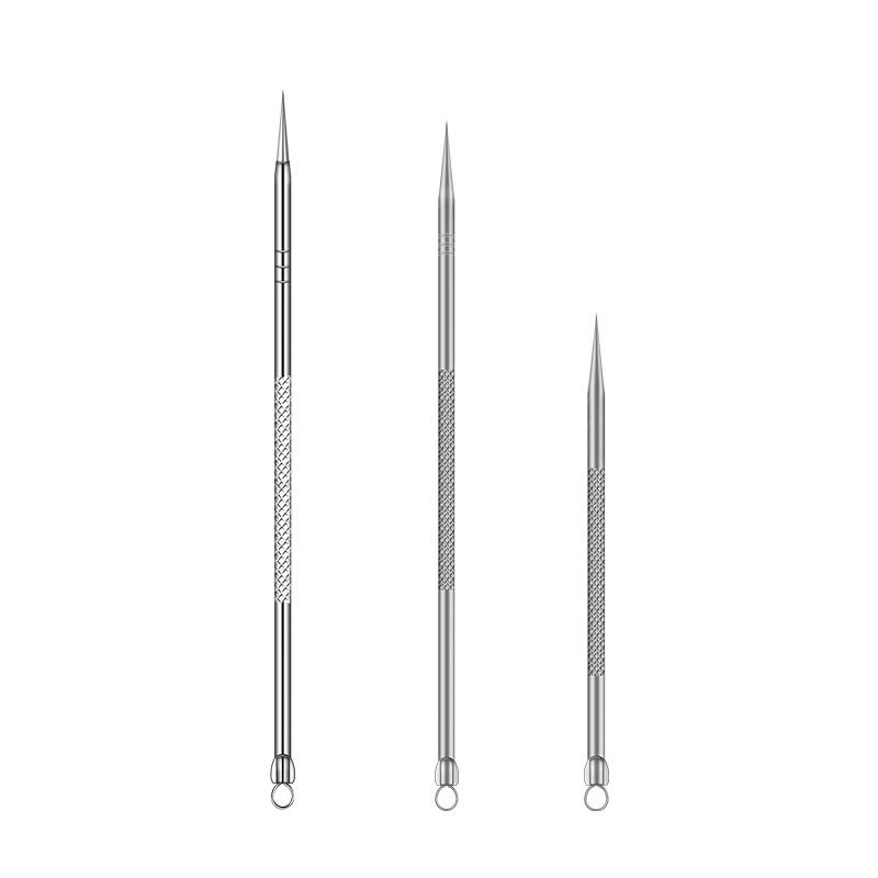 Metal Blackhead & Acne Extractor Tool Set