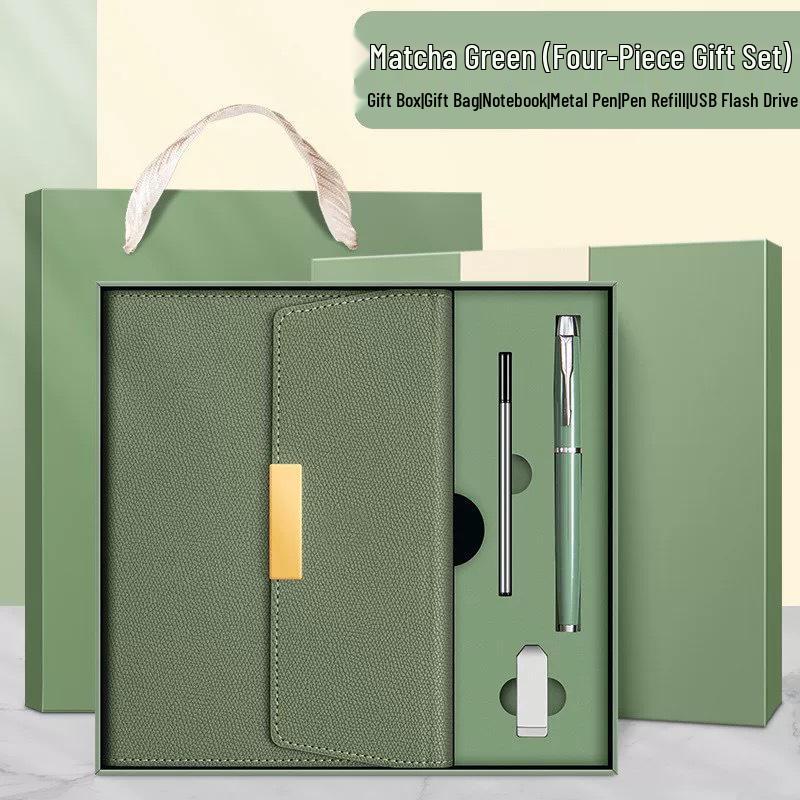 Customizable A5 Notebook Gift Set with Logo Printing - Corporate Business Souvenir
