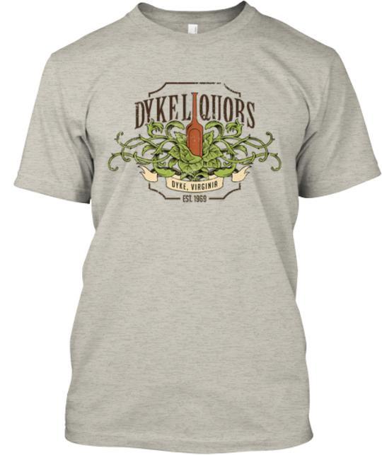 

Dyke Liquors T-Shirt Made in the USA Size S to 5XL Unisex T-Shirt XXXXL