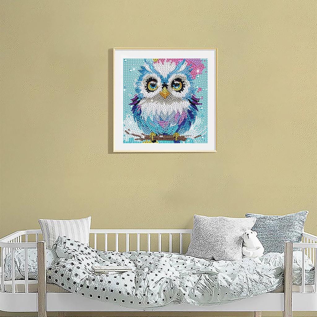 Full Drill 5D DIY Diamond Painting Kit Cute Animal Diamond Art Painting Set Suitable For Adult Beginner Home Wall Decor