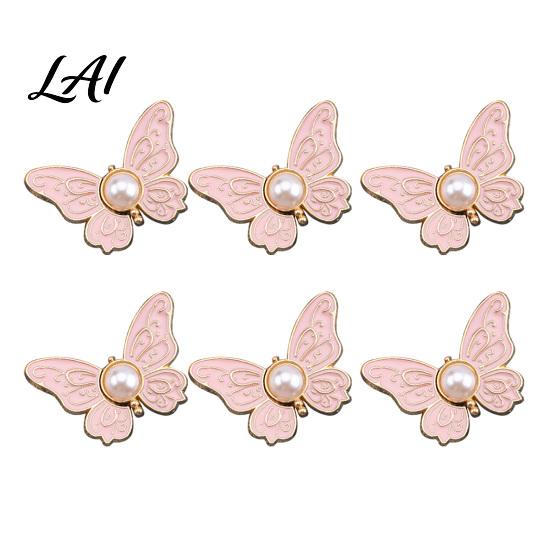 Butterfly Shape Button Pin Waist Tightener Pins No-Sew Pants Tighteners Removable Jeans Reducer Pins for Loose Skirts Dresses Stylish