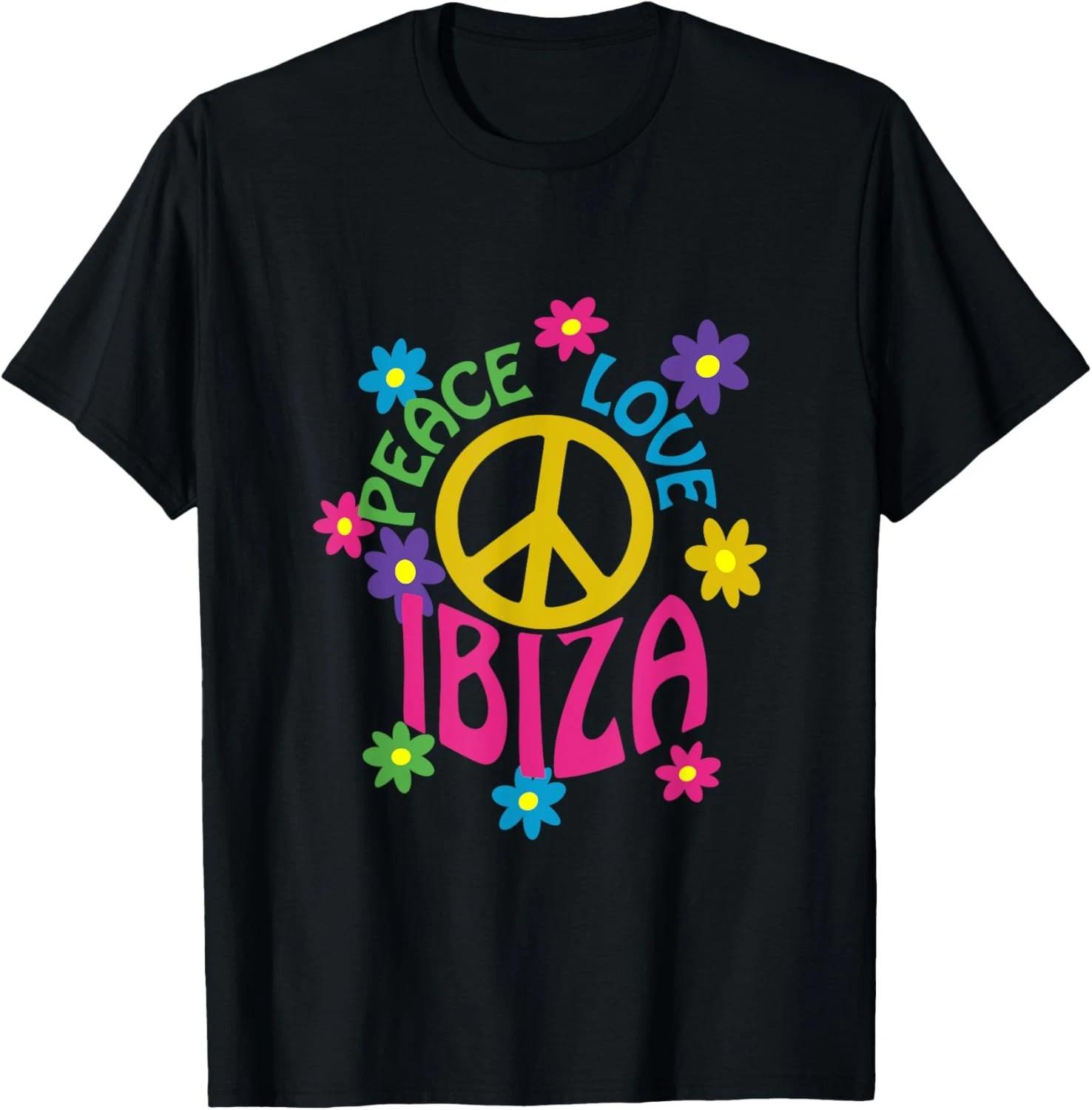 Peace Love Ibiza T shirt S
