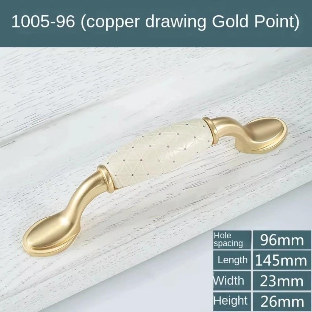 Vintage Furniture Handle Wear Resistant Drawer Knobs Durable Wardrobe Door Pulls  Shoe Cabinet