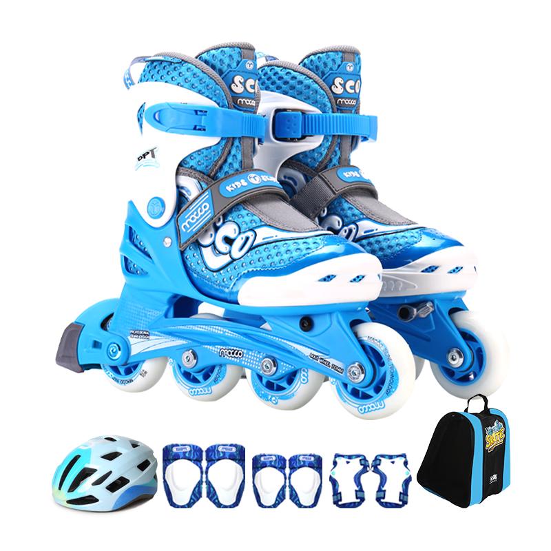 Migeer SC0 Kids Adjustable Inline Skates Set