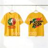 Portugal Flag Retro Style Graphic Children Shirt Kid Boys Girls Summer Cotton Short Sleeve Little Soccer Fan Casual Daily Wear