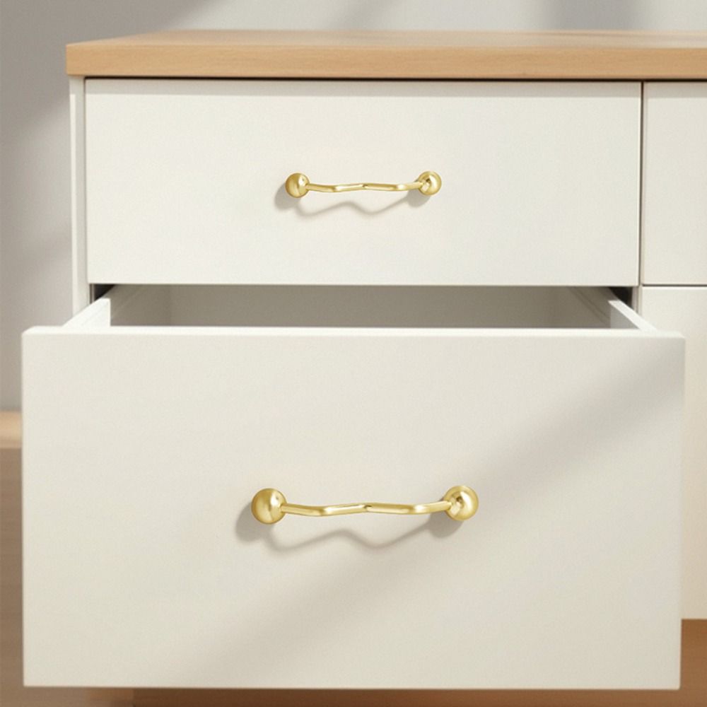 Comfortable Grip Solid Drawer Door Knobs Light Luxury Kitchen Pulls  Cabinets