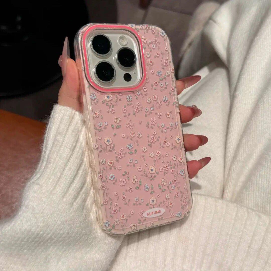 

High-End Floral Phone Case for Apple 17/16 Pro Max, 15, 14 Pro Max, 13 Pro – Hot Selling Apple 14/13