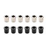 6 Pcs Guitar Ferrules Guitar String Caps Mounting Buckle Through Body Ferrules Electric Guitar Replacement Parts