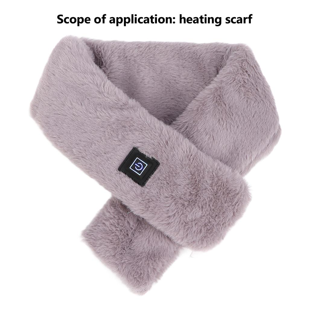 Heating Scarf Washable Foldable Comfortable Hot Compress Warm USB Adjustable Temperature Winter Clothes