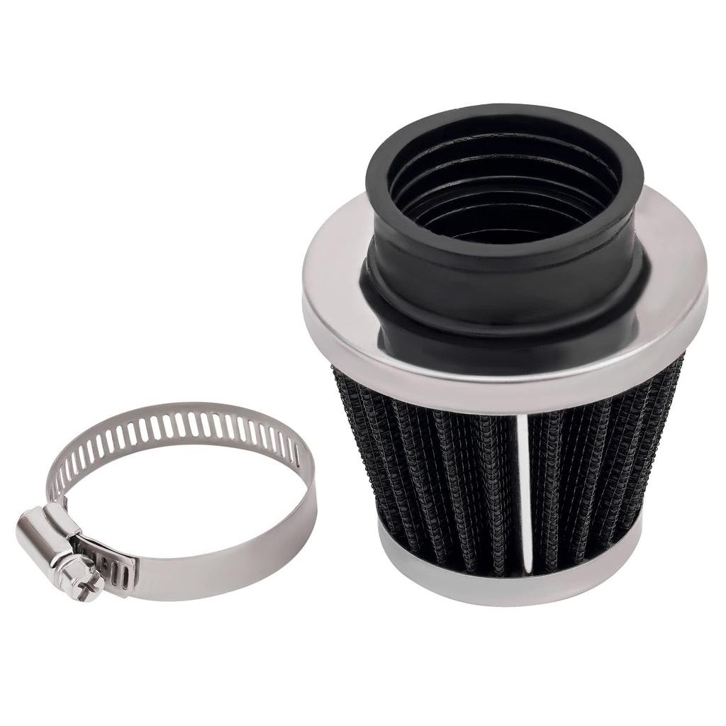 AHL Air Air Filter 42mm Universal Oval Taper Type (Black)