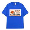 Radiohead We Hope That You Choke Rock Band T Shirts Men's Clothing Hip Hop Gothic Retro Casual Oversized T-shirts Streetwear