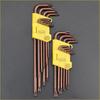 Nigao S2 Torx Hex Wrench Set: 7-Piece Star-Shaped Six-Point L-Shaped Wrenches