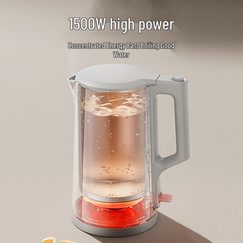 Midea 2024 Stainless Steel 1.7L Electric Kettle with Auto Power-Off