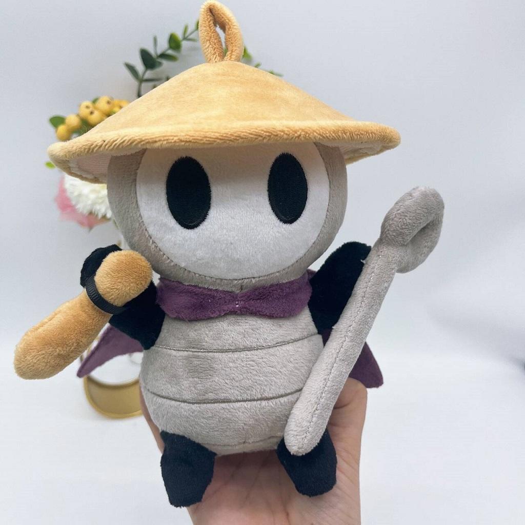 Ny Hollow Knight Silksong Sherma Duk Plysj Klokkedyr Bomullsdukke Myk Samling Søte Dukker Romdekorasjon Leketøy Bursdagsgave