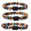 Zodiac Bracelet for Women Men Zodiac Sign Natural Stone Bead Bracelet 12 Constellation Prayer Blessing Bracelet 1pc 8mm Gemini