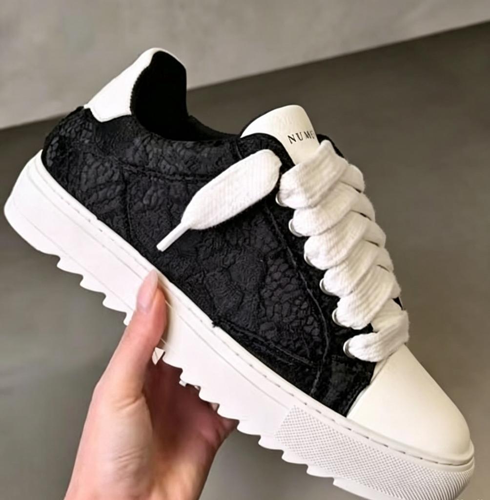 Sportliche Rutschfeste Paar Denim Zerrissene Plateau High Street Herrenschuhe