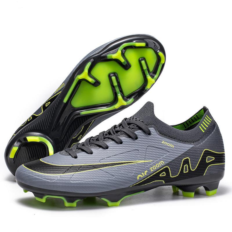 2025 new seamless fly-woven European Cup low-top football shoes, youth AG spike training sports shoes