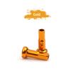 Anodized Aluminum Zinc Zinc Alloy 14mm Spoke Cap Cycling Spokes Nipples Bicycle Spoke Nipples Bike Wheel