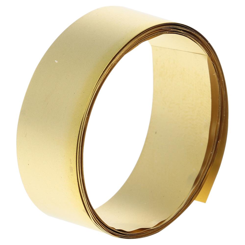 Freischneidende 1000mm x10mm Messingblechrolle Gelber Dünner Messingstreifen Metallfolienplatte Handwerk Metallbearbeitung