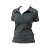 Pure cotton beautiful shoulder slightly fat pure desire POLO collar short-sleeved T-shirt women's summer slim and thin versatile Spice Girl top