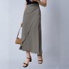 Women's Elegant And Fashionable Knitted -color Midi Skirt