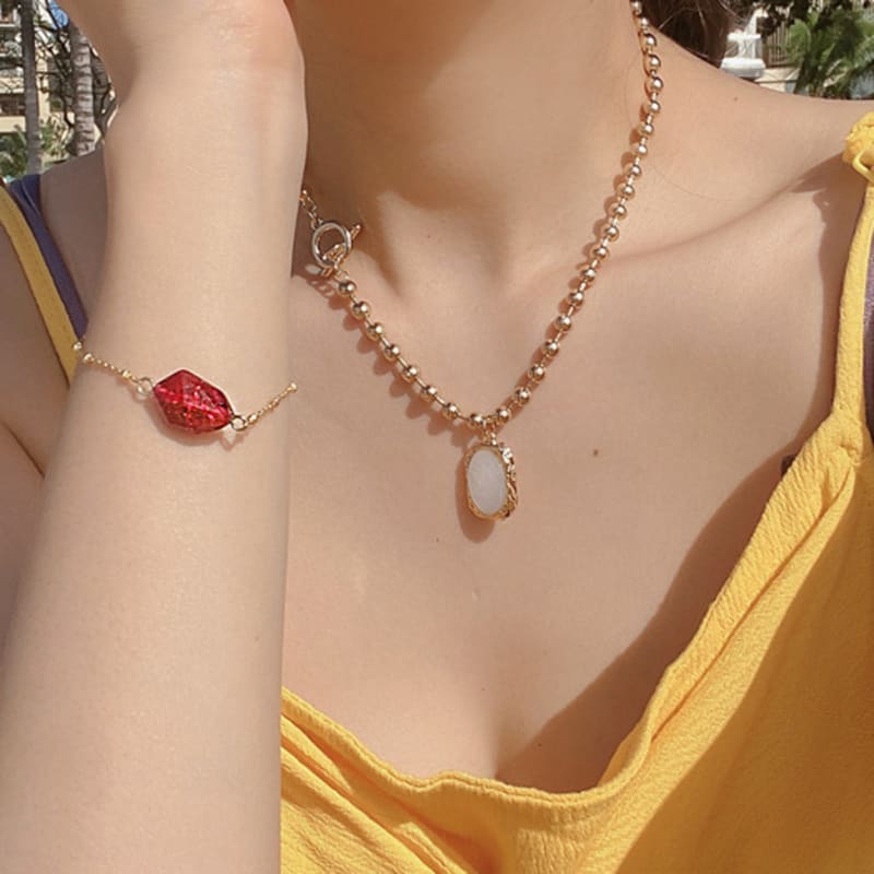 

Primaute JELLY BELLY bracelet GRAY(PRB012-GY)