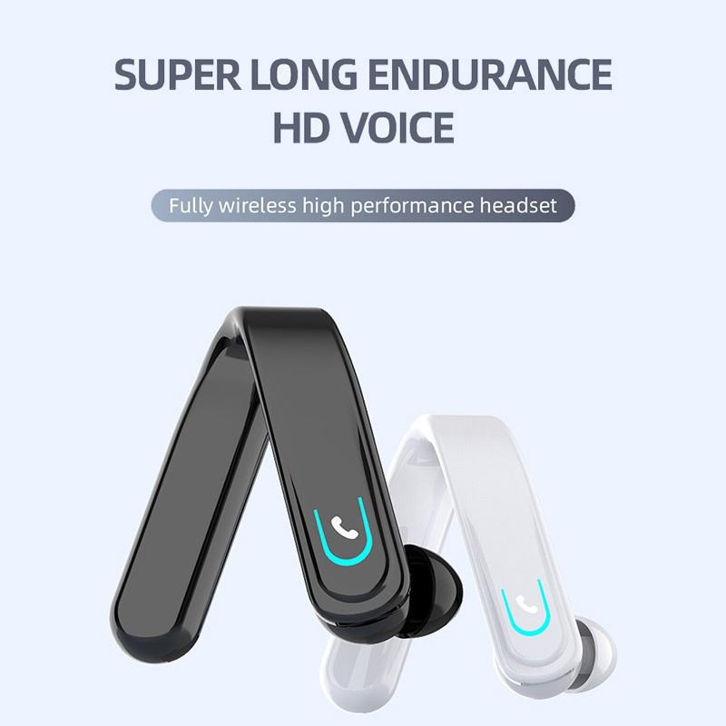 Wireless Bluetooth Earphone Waterproof Sport Earhook Headset Stereo Noise Reduction Headphone In Ear Earbuds with Microphone