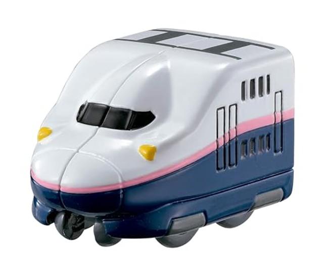Bikkura Tamago Bade-Spielzeug Fahrzeugbombe - Verbindende Shinkansen Edition 4