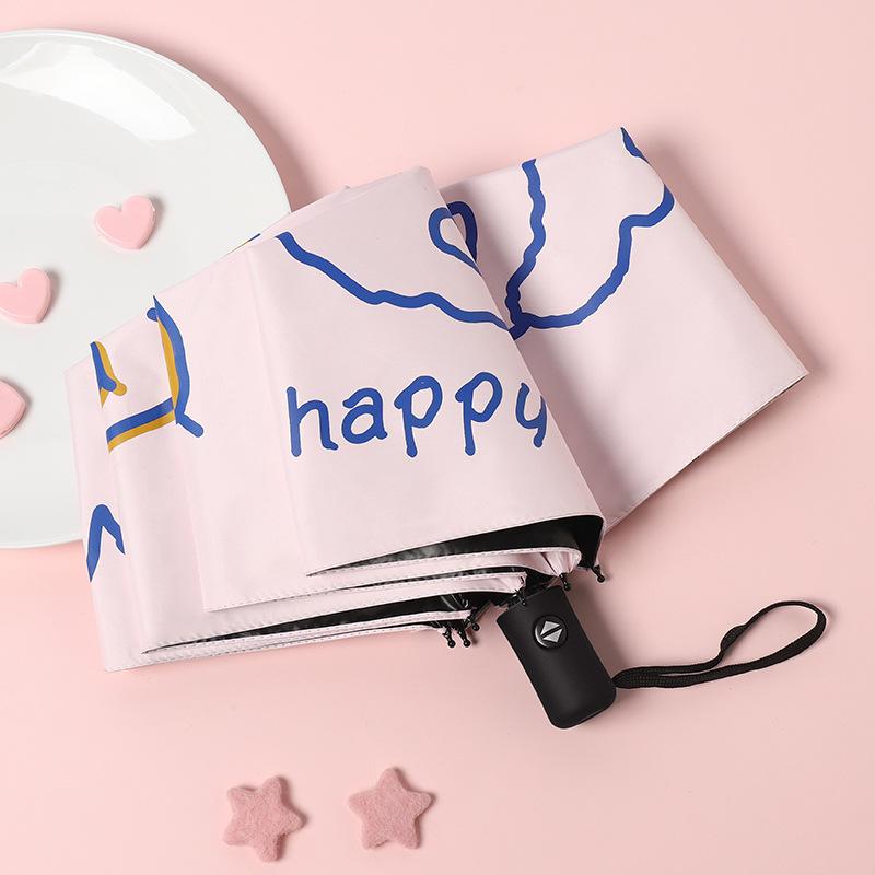 High-Quality Folding Automatic Umbrella, Portable Sun and Rain Umbrella, Sunshade, Sun Protection Umbrella, Promotional Umbrella